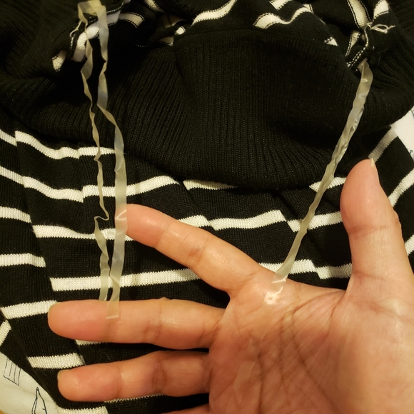 Pina Rossi maternity cowl neck sweater, Large - Picture 11 of 13